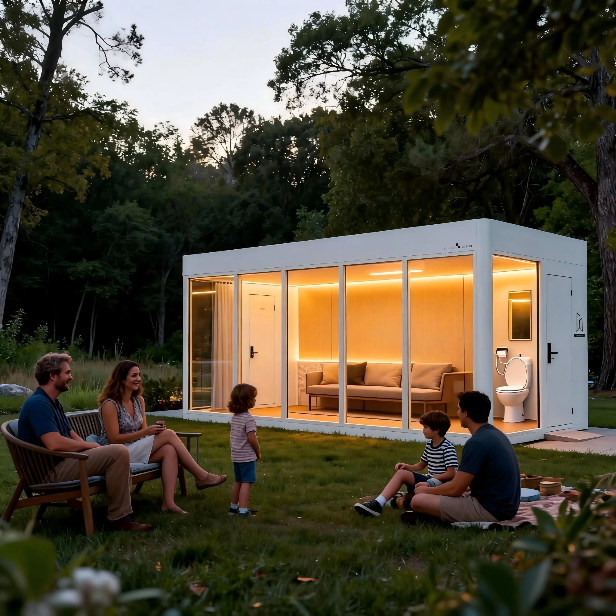 Vestael modular studio Pods for ADUs,Backyards Garden studios VT-T20
