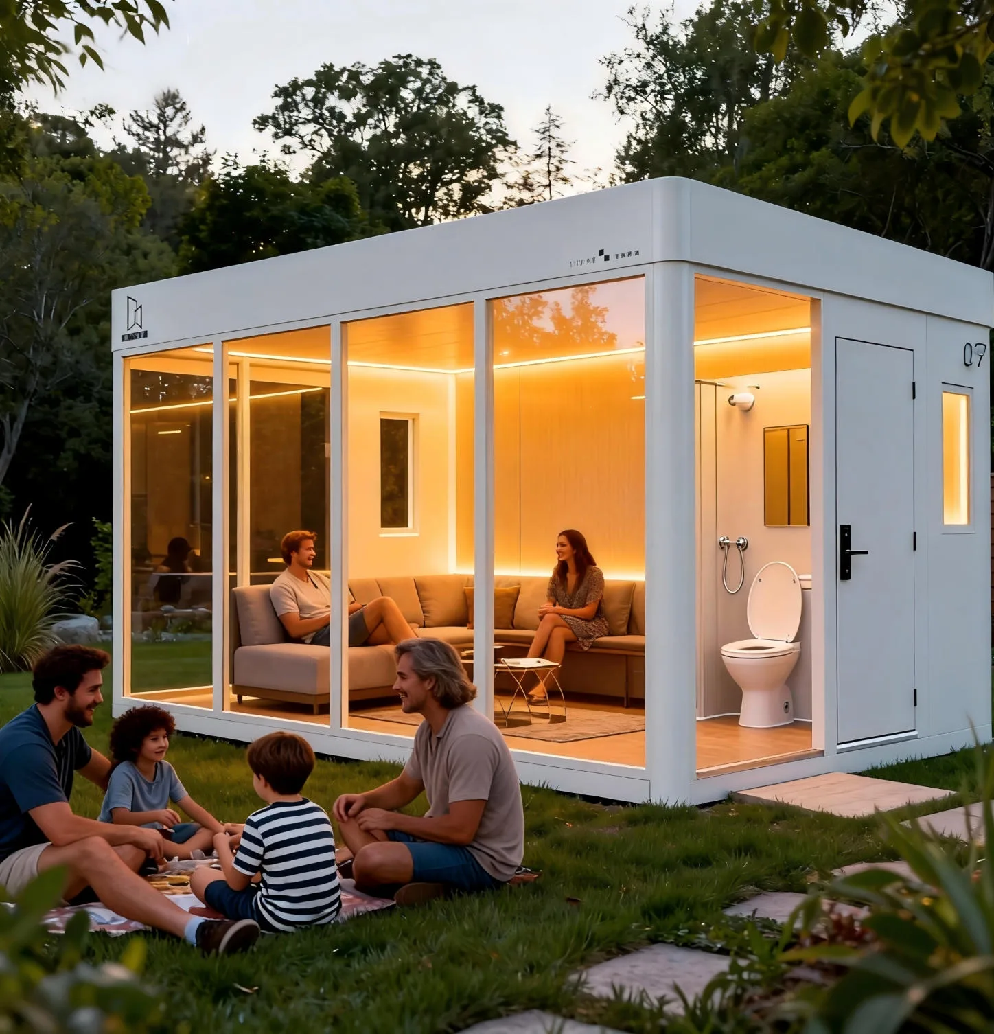 Vestael modular studio Pods for ADUs,Backyards Garden studios VT-T20